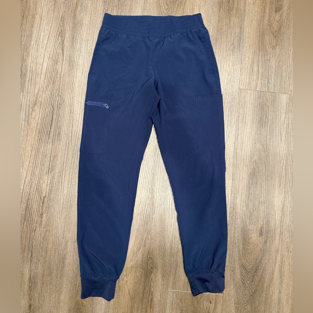 Med Couture Navy Blue Jogger Pants